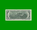 BILLETE DE EEUU 2,00 DOLARES, SELLO VERDE, PICK 538, ESTADO SIN CIRCULAR.- - Imagen 2
