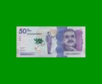 BILLETE DE COLOMBIA $ 50.000,00, PICK 462,PREFIJO CG, AÑO 2020, ESTADO SIN CIRCULAR.-