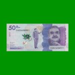 BILLETE DE COLOMBIA $ 50.000,00, PICK 462,PREFIJO CG, AÑO 2020, ESTADO SIN CIRCULAR.-