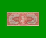 BILLETE DE BRASIL 1.000 CRUZEIROS, PICK 181, AÑO 1963, ESTADO BUENO.-
