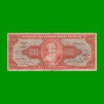 BILLETE DE BRASIL 1.000 CRUZEIROS, PICK 181, AÑO 1963, ESTADO BUENO.-