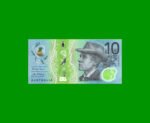 BILLETE DE AUSTRALIA 10 DOLARES, POLYMERO PICK 63, AÑO 2017 ESTADO SIN CIRCULAR.-