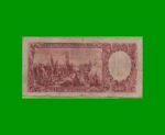 MONEDA NACIONAL $100,00, BOT 2033, AÑO 1946, ESTADO BUENO-  .- - Imagen 2