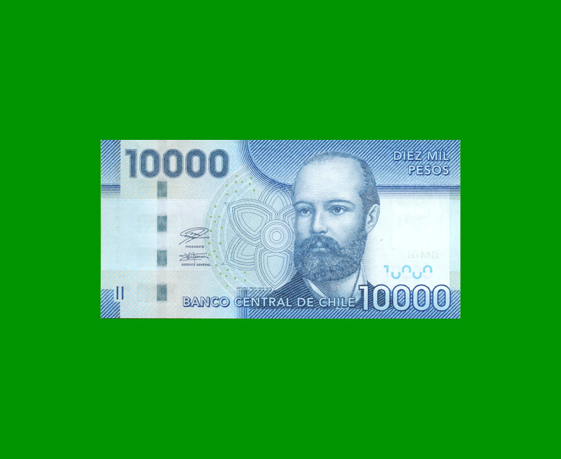 BILLETE DE CHILE $ 10.000,00, PICK NEW, AÑO 2021, ESTADO SIN CIRCULAR.-