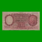 MONEDA NACIONAL $100,00, BOT 2033, AÑO 1946, ESTADO BUENO-  .-