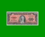 BILLETE DE CUBA $100,00 PICK 93, AÑO 1959, ESTADO SIN CIRCULAR.-
