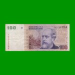 PESOS CONVERTIBLES 2do DISEÑO $100,00, BOT 3705, AÑO 2001, ESTADO BUENO.-
