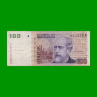 PESOS CONVERTIBLES 2do DISEÑO $100,00, BOT 3705, AÑO 2001, ESTADO BUENO.-