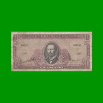 BILLETE DE CHILE 1 ESCUDO, PICK 135Ab, AÑO 1967/70, ESTADO BUENO.-