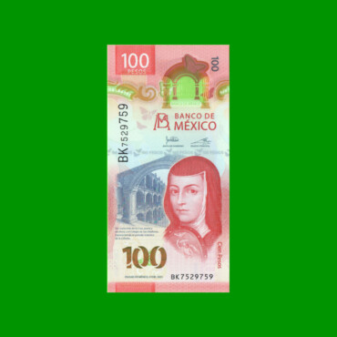 BILLETE DE MEXICO $100,00, POLYMERO, PICK NEW, AÑO 2021, ESTADO SIN CIRCULAR.-