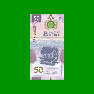 BILLETE DE MEXICO $50,00, POLYMERO, PICK NEW, AÑO 2021, ESTADO SIN CIRCULAR.-
