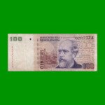 PESOS CONVERTIBLES 2do DISEÑO $100,00, BOT 3707, AÑO 2001, ESTADO BUENO.-