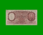 MONEDA NACIONAL $100,00, BOT 2044, AÑO 1954, ESTADO BUENO.-