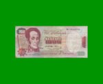BILLETE DE VENEZUELA 1000 BOLIVARES, PICK 76c, AÑO 1998, ESTADO BUENO .-
