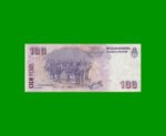 PESOS CONVERTIBLES 2do DISEÑO $100,00, BOT 3708, AÑO 2001, ESTADO BUENO+.- - Imagen 2