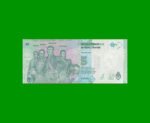 PESOS 3er DISEÑO $5,00, BOT 3902, AÑO 2015, ESTADO EXCELENTE- .- - Imagen 2