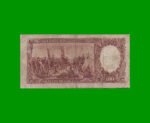 MONEDA NACIONAL $100,00, BOT 2040, AÑO 1951, ESTADO MUY BUENO- .- - Imagen 2