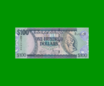 BILLETE DE GUYANA 100 DOLARES PICK 36b, ESTADO SIN CIRCULAR.-