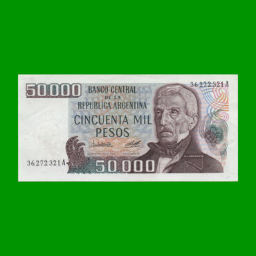 PESOS LEY 18.188 $50.000,00, BOT 2497, AÑO 1979, ESTADO EXCELENTE .-