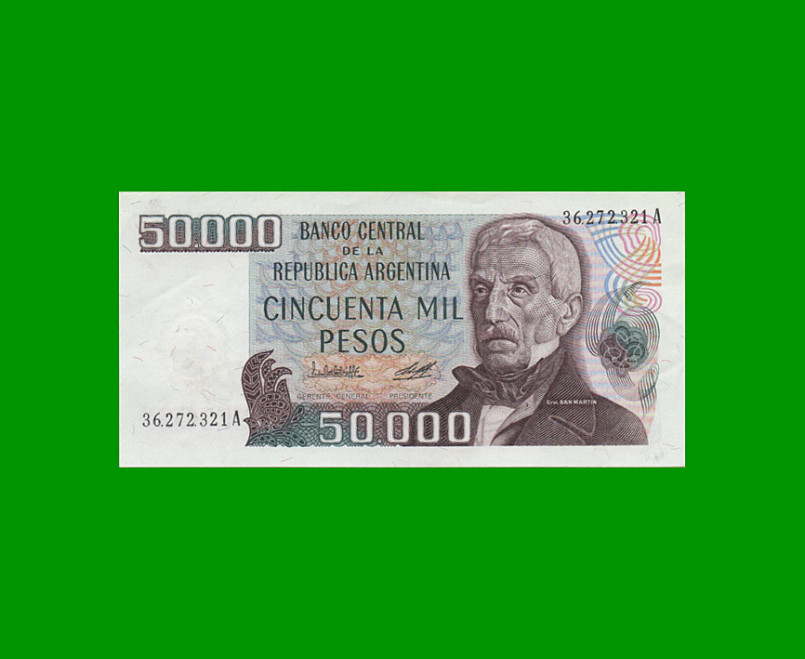 PESOS LEY 18.188 $50.000,00, BOT 2497, AÑO 1979, ESTADO EXCELENTE .-