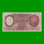 MONEDA NACIONAL $100,00, BOT 2040, AÑO 1951, ESTADO MUY BUENO- .-