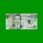 BILLETE DE BOTSWANA 10 PULA, POLYMERO, PICK 35, AÑO 2018,  ESTADO SIN CIRCULAR.-