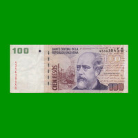 PESOS CONVERTIBLES 2do DISEÑO $100,00, BOT 3711, AÑO 2002, ESTADO BUENO+ .-
