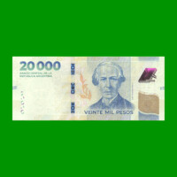 HEROÍNAS Y HÉROES DE LA PATRIA, $20.000 NUEVO DISEÑO, BOT NEW AÑO 2024, SERIE B, SIN CIRCULAR.-