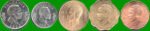 TANZANIA SET DE CINCO MONEDAS 5,10,20,50 SENTI  Y 1 MOJA , AÑO 1981/92 ESTADO NUEVAS.- - Imagen 2