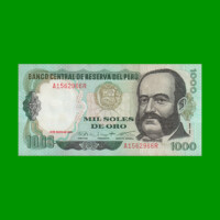 BILLETE DE PERU 1.000 SOLES, PICK 118, AÑO 1979, ESTADO SIN CIRCULAR.-