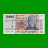 PESOS LEY 18.188 $1.000.000,00, BOT 2518, AÑO 1982, ESTADO SIN CIRCULAR .-