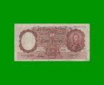 MONEDA NACIONAL $100,00, BOT 2043, AÑO 1953, ESTADO MUY BUENO- .-
