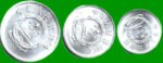 CHINA SET DE TRES MONEDAS 1,2,5 YUAN AÑO 1986/7 Y 2006, ESTADO NUEVAS.- - Imagen 2