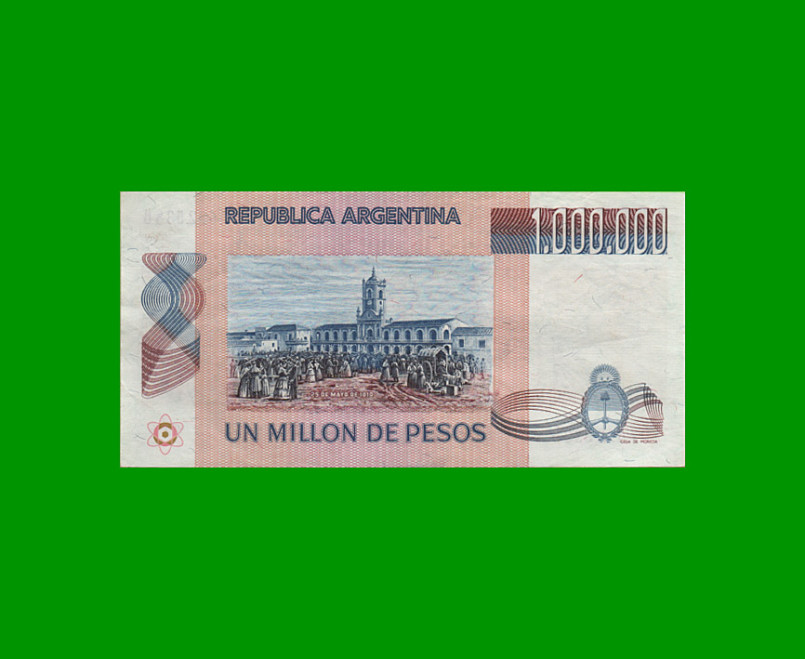 PESOS LEY 18.188 $1.000.000,00, BOT 2519, AÑO 1983, ESTADO EXCELENTE .- - Imagen 2