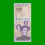 BILLETE DE VENEZUELA 200 BOLIVARES, PICK 120, AÑO 2023, ESTADO SIN CIRCULAR.-
