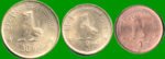 MYANMAR SET DE TRES MONEDAS 1,5,10 KYATS AÑO 1999, ESTADO NUEVAS.- - Imagen 2
