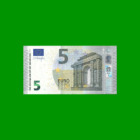 BILLETE DE EUROPA 5 EUROS, NUEVO DISEÑO, PICK 20, ESTADO SIN CIRCULAR. -