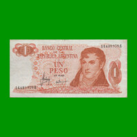 PESOS LEY 18.188 $1,00, BOT 2301, AÑO 1970, ESTADO MUY BUENO.-