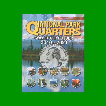 ÁLBUM VACIO PARA MONEDAS DE EEUU, NATIONAL PARK QUARTERS 2010/2021, NUEVO.-