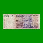 PESOS CONVERTIBLES 2do DISEÑO $100,00, BOT 3713, AÑO 2003, ESTADO BUENO .-