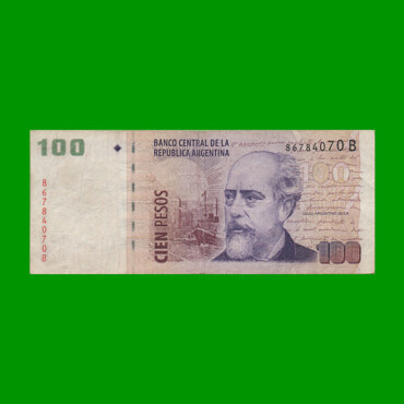 PESOS CONVERTIBLES 2do DISEÑO $100,00, BOT 3713, AÑO 2003, ESTADO BUENO .-