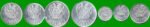 ARMENIA SET SIETE MONEDAS 1, 3, 5 Y 10 DRAM, 10, 20 Y 50 LUMA, AÑO 1994.- - Imagen 2