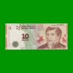PESOS 3er DISEÑO $10,00, BOT 4003, AÑO 2016, ESTADO BUENO+.-
