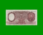 MONEDA NACIONAL $100,00, BOT 2043, AÑO 1953, ESTADO MUY BUENO+ .-