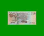 BILLETE DE COLOMBIA $ 20.000,00, PICK 461,PREFIJO BB, AÑO 2020, ESTADO SIN CIRCULAR.- - Imagen 2