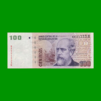 PESOS CONVERTIBLES 2do DISEÑO $100,00, BOT 3713, AÑO 2003, ESTADO MUY BUENO- .-