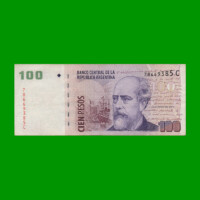PESOS CONVERTIBLES 2do DISEÑO $100,00, BOT 3714, AÑO 2004, ESTADO BUENO+ .-