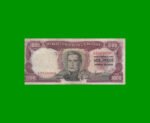 BILLETE DE URUGUAY $1.000,00, PICK 49, AÑO 1967, SERIE A, ESTADO BUENO.-
