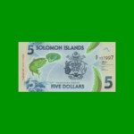 BILLETE DE ISLAS SALOMON 5 DOLARES, POLYMERO, PICK 38, ESTADO SIN CIRCULAR.-