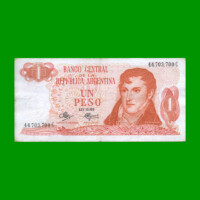 PESOS LEY 18.188 $1,00, BOT 2309, AÑO 1972, ESTADO MUY BUENO.-